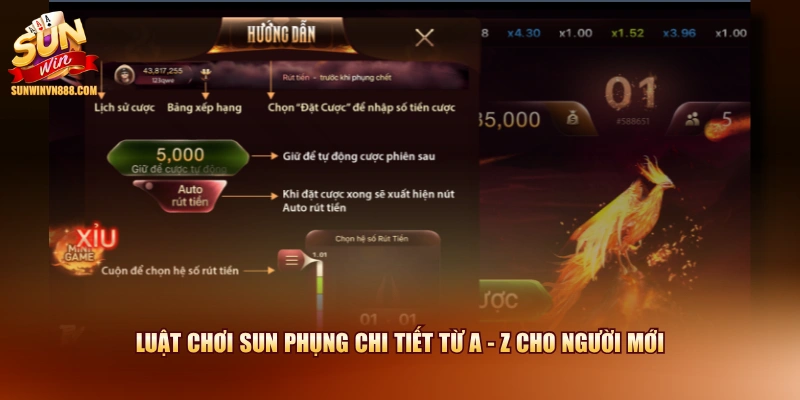 Luật chơi Sun Phụng chi tiết từ A - Z cho người mới
