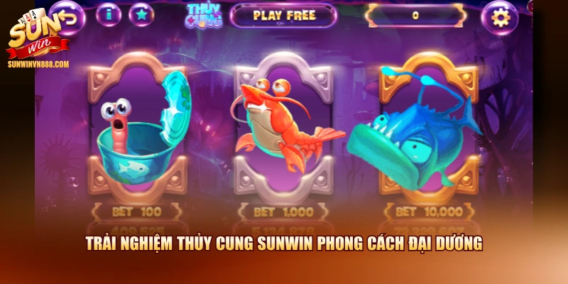 Trải nghiệm Thủy Cung SUNWIN phong cách đại dương